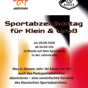 Sportabzeichen für Groß und Klein
