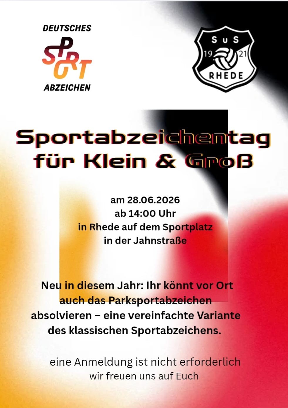 Sportabzeichen für Groß und Klein
